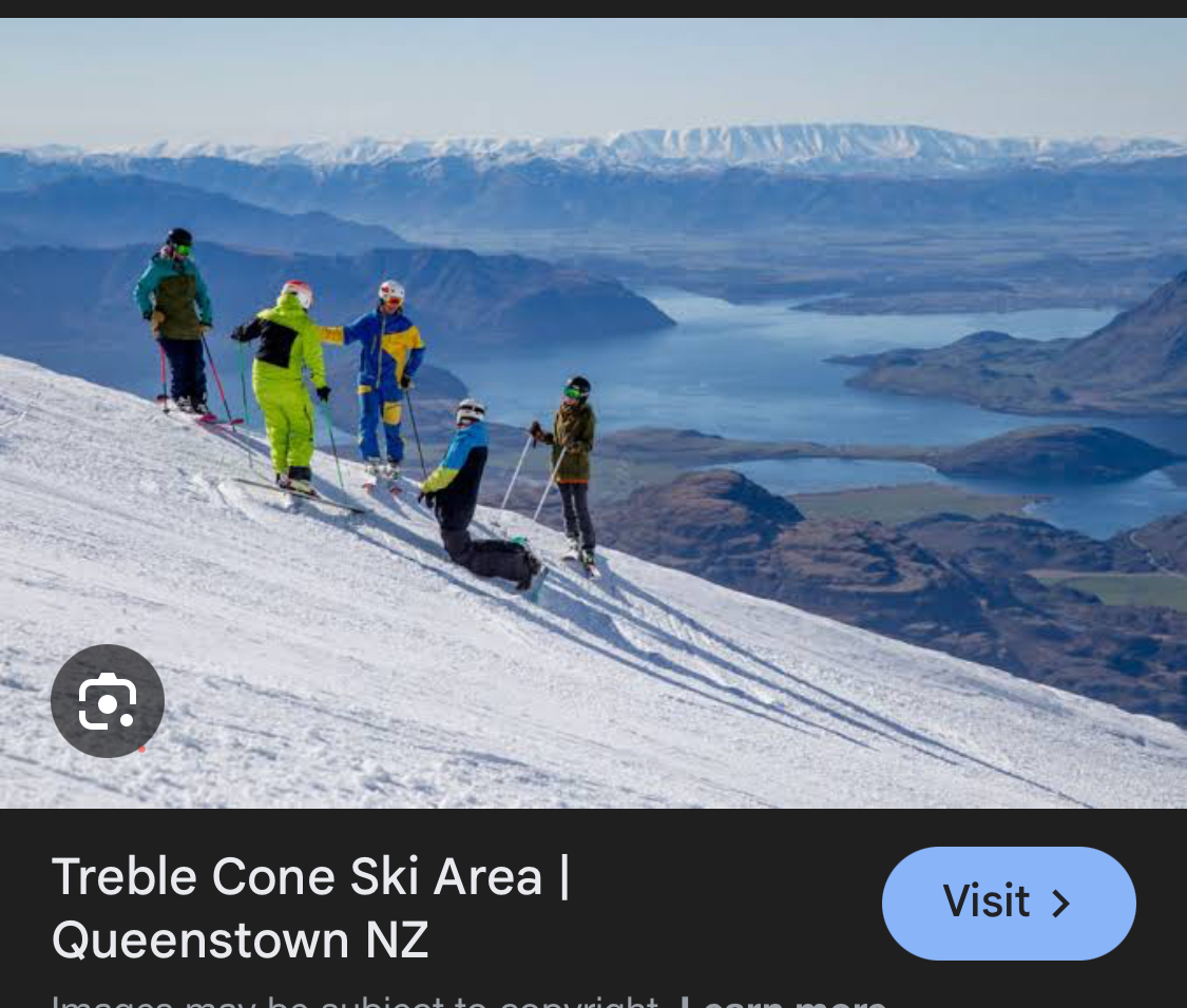 Treble Cones Ski resort return transfers